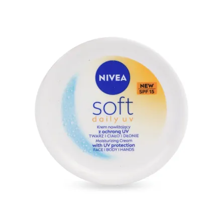 Nivea Soft універсальний крем щоденний зволожуючий SPF15 100мл