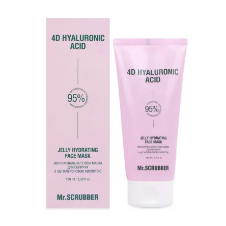 Mr. Scrubber 4D Hyaluronic Acid маска зволожувальна гелева 100мл