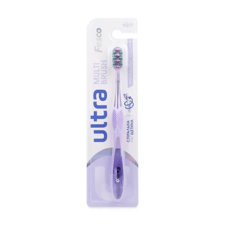 Fesco Ultra зубна щітка Multibrush фіолетова