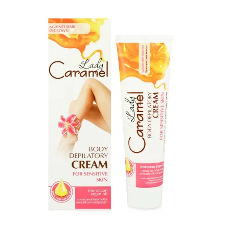 Caramel крем для депіляції для чутливої шкіри 100мл
