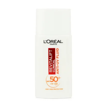 L'Oreal Paris Revitalift clinical сонцезахисний флюїд з вітаміном С SPF50 50мл