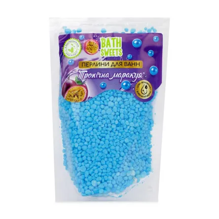 AQUA Shine Bath Sweets перлини для ванн тропічна маракуя 120г