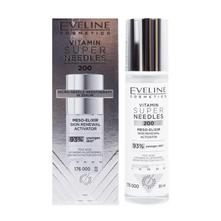 Eveline Cosmetics Super Needles мезо-еліксир активатор оновлення шкіри 200 30мл