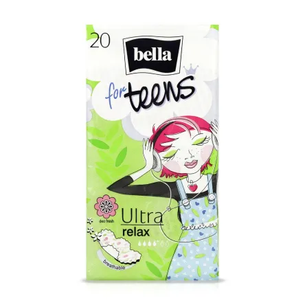 Bella for teens прокладки relax extra soft deo 20 шт.