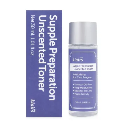 Dear Klairs Supple Preparation тонер зволожуючий без ароматизаторів