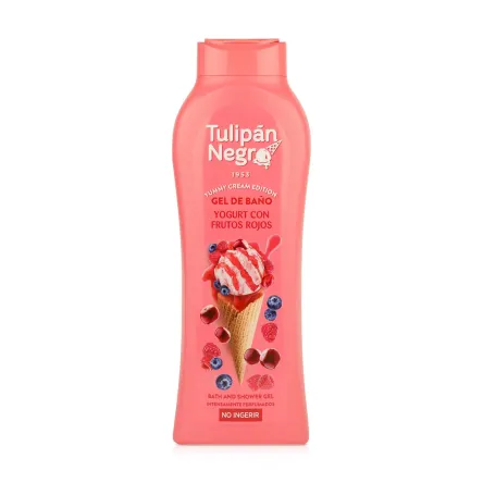 Tulipan Negro гель для душу Ягідний йогурт 650мл