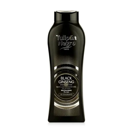 Tulipan Negro гель для душу чоловічий Чорний женьшень 650мл