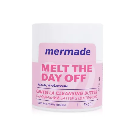 Mermade гідрофільний баттер для очищення обличчя Melt the day off 45г