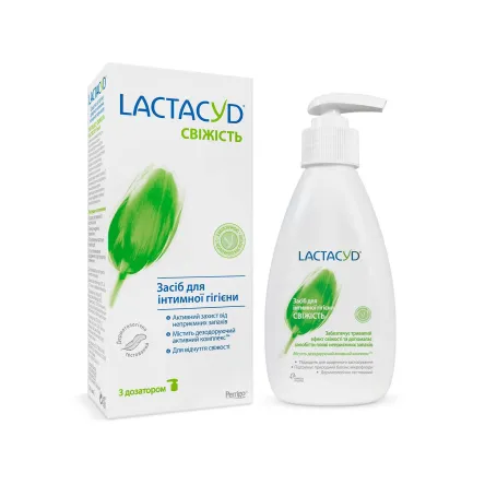 Lactacyd засіб для інтим.гігієни свіжість з дозатором 200мл