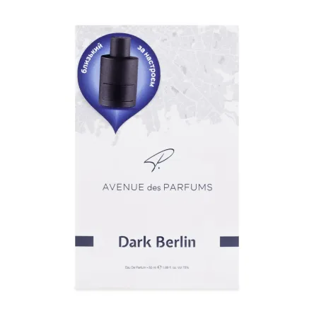 Avenue des Parfums парфумована вода для чоловіків Dark Berlin 50мл