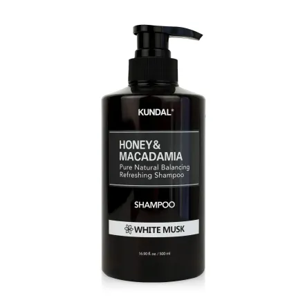 Kundal White musk шампунь парфумований для щоденного догляду всіх типів волосся 500мл