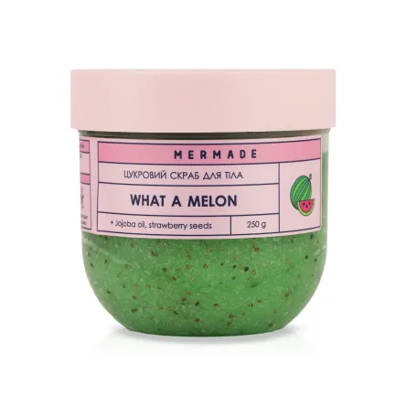 Mermade скраб для тіла цукровий What a melon 250мл