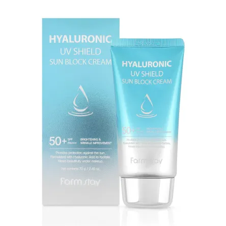 Farmstay сонцезахисний крем для обличчя з гіалуроновою кислотою SPF50 70г