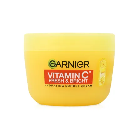 Garnier крем-сорбет з вітаміном С для свіжості та сяяння шкіри 85мл
