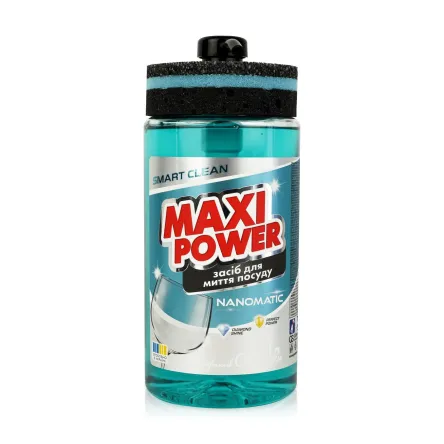 Maxi Power засіб для миття посуду Nanomatik 1л