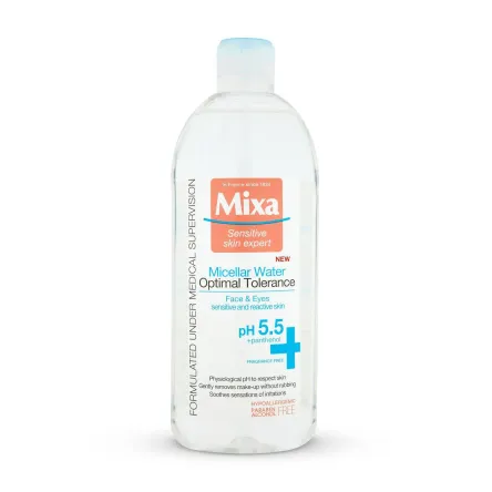 Mixa Optimal Tolerance міцелярна вода для чутливої шкіри 400мл