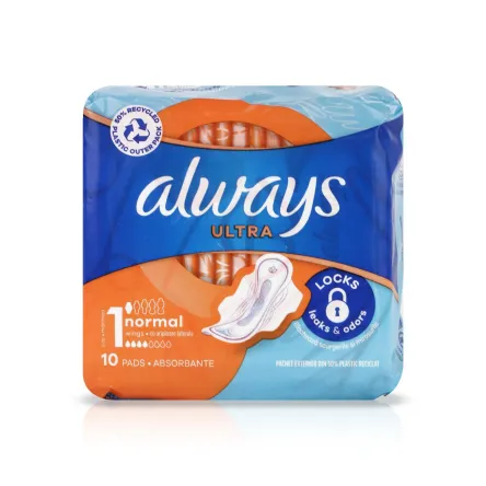 Always Ultra прокладки normal 10 шт.