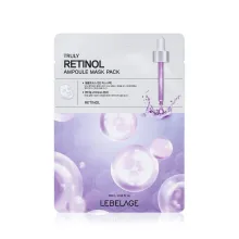 Lebelage маска тканинна ампульна Truly Retinol 28г — Фото 2