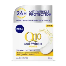 Nivea Q10 Power крем денний проти зморшок+пружність SPF15 50мл — Photo 2
