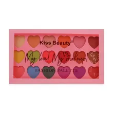 Kiss Beauty палітра тіней My love! My Makeup! 27г — Photo 4
