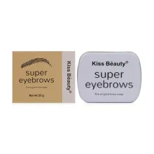Kiss Beauty мило для фіксації брів з щіточкою Super Eyebrows 25г — Фото 2