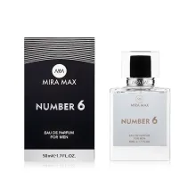 MiraMax парфумована вода для чоловіків * Number 6 vs Hugo Boss Bottled 50мл — Photo 3