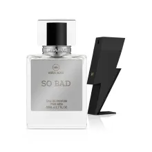 MiraMax парфумована вода для чоловіків So Bad vs Carolina Herrera Bad Boy 50мл — Photo 2