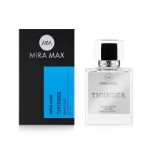 MiraMax парфумована вода для чоловіків Thunder vs Azzaro Wanted Tonic 50мл — Photo 3