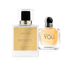 MiraMax парфумована вода для жінок * Because vs Giorgio Armani Because It's You 50мл — Photo 2