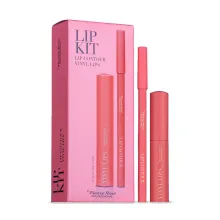 Pierre Rene Lip Kit набір Vinyl Lips 01 Coral Fusion* — Photo 6