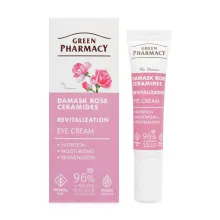 GreenFarmacy крем під очі дамаська троянда + кераміди 15мл — Photo 2