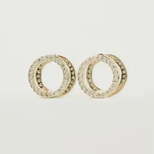 WOD Touch сережки 5* № 1 gold gold — Photo 2