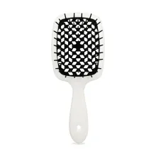 Janeke Superbrush щітка для волосся біла з чорним — Фото 5