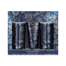VivianGray Blue Botanicals набір гель д/душа лосьон д/тіла 2шт 250мл крем д/рук75мл — Photo 2