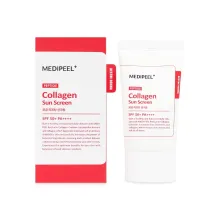 Medi-Peel Red Lacto Collagen сонцезахисний крем для обличчя для звуження пор SPF50 50мл — Photo 2